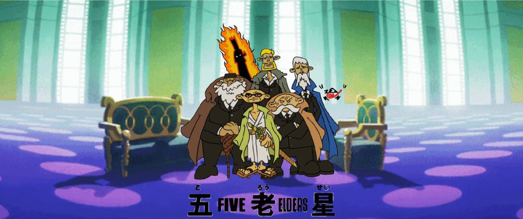 "FIVE ELDERS" KND tee